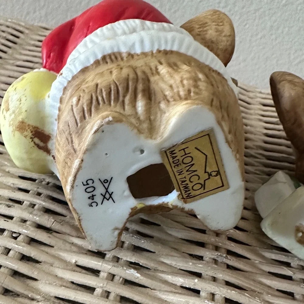 Homco vintage christmas